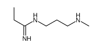 N'-[3-(methylamino)propyl]propanimidamide Structure