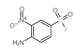 Benzenesulfonylfluoride, 4-amino-3-nitro- Structure