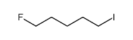 1-fluoro-5-iodopentane Structure