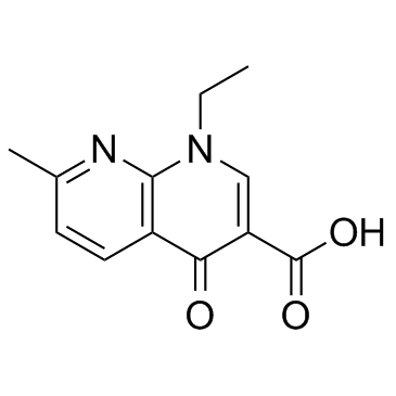 萘啶酮酸结构式