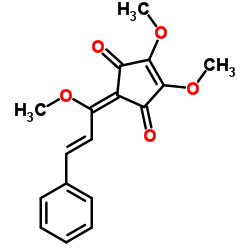 乌药环戊烯二酮甲醚结构式