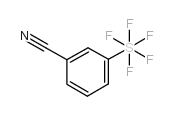 五氟化(3-氰苯基)硫结构式