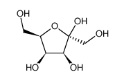tagatose (β-furanose) Structure