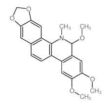 Nitidine, methoxydihydro- Structure