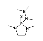 dimethylboranyl-(1,3-dimethyl-2-thioxo-2λ5-[1,3,2]diazaphospholidine-2-yl)-methyl-amine Structure