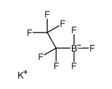 potassium,trifluoro(1,1,2,2,2-pentafluoroethyl)boranuide Structure