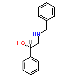 (S)-2-Benzylamino-1-phenyl-ethanol Structure