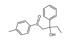1-(p-tolylsulfinyl)-2-phenyl-2-butanol Structure