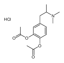 [2-acetyloxy-4-[2-(dimethylamino)propyl]phenyl] acetate,hydrochloride结构式