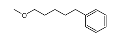 ε-methoxypentylbenzene Structure