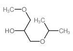 2-Propanol,1-methoxy-3-(1-methylethoxy)- Structure