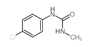Urea, N- (4-chlorophenyl)-N-methyl- Structure