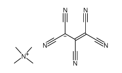tetramethylammonium pentacyanopropenide Structure