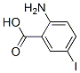 2-AMINO-5-IODO-BENZOIC ACID Structure