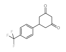 5-(4-三氟甲基苯基)环己烷-1,3-二酮结构式