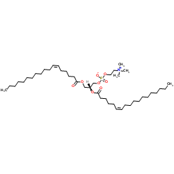 1,2-dipetroselenoyl-sn-glycero-3-phosphocholine structure