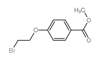 4-(2-溴乙氧基)苯甲酸甲酯结构式