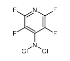 4-N,N-dichloroamino-2,3,5,6-tetrafluoropyridine结构式