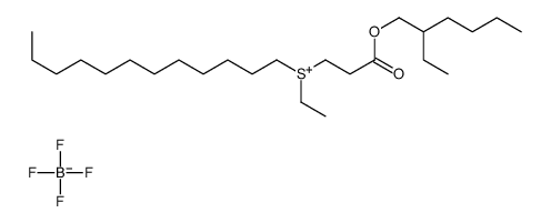 dodecylethyl[3-[(2-ethylhexyl)oxy]-3-oxopropyl]sulphonium tetrafluoroborate(1-) picture