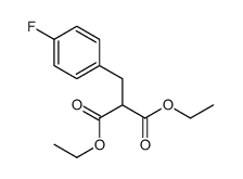 2-(4-氟苄基)丙二酸二乙酯结构式