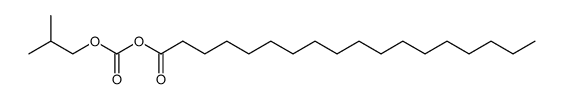 (isobutyl carbonic) stearic anhydride Structure