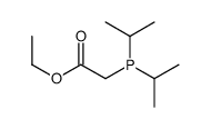 ethyl 2-di(propan-2-yl)phosphanylacetate Structure