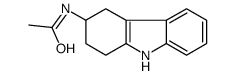 3-乙酰氨基-1,2,3,4-四氢咔唑结构式
