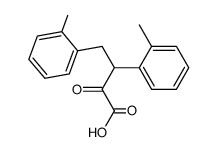 2-oxo-3,4-di-o-tolylbutanoic acid Structure