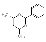 1,3-Dioxane,4,6-dimethyl-2-phenyl- Structure