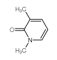 2(1H)-Pyridinone,1,3-dimethyl- Structure