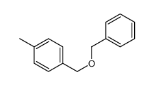 1-methyl-4-(phenylmethoxymethyl)benzene结构式