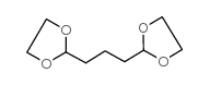 2-[3-(1,3-dioxolan-2-yl)propyl]-1,3-dioxolane Structure
