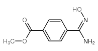 4-(N-羟基甲脒基)苯甲酸甲酯结构式