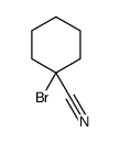 1-bromocyclohexanecarbonitrile Structure