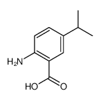 2-氨基-5-异丙基苯甲酸结构式