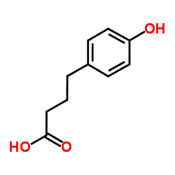 4-(4-Hydroxyphenyl)butanoic acid Structure