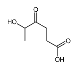 5-hydroxy-4-oxohexanoic acid Structure