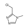 3-氯甲基-4-甲基-4H-[1,2,4]噻唑结构式