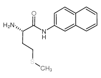 L-蛋氨酸β-萘酰胺结构式