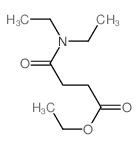 ethyl 3-(diethylcarbamoyl)propanoate Structure