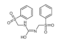 1,3-bis[(phenylsulphonyl)methyl]urea结构式