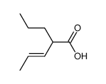 3-ene-valproic acid Structure