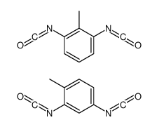 2,4-TDI和2,6-TDI的混合物结构式