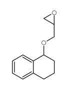 2-[(1,2,3,4-四氢萘-1-氧基)甲基]环氧乙烷结构式