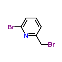 2-Bromo-6-(bromomethyl)pyridine structure