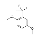 1,4-dimethoxy-2-(trifluoromethyl)benzene结构式