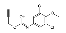 prop-2-ynyl N-(3,5-dichloro-4-methoxyphenyl)carbamate Structure