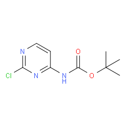 (2-氯嘧啶-4-基)氨基甲酸叔丁酯结构式