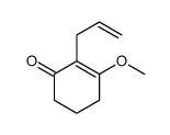 2-Cyclohexen-1-one,3-methoxy-2-(2-propenyl)-(9CI)结构式