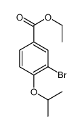 3-溴-4-异丙氧基苯甲酸乙酯结构式